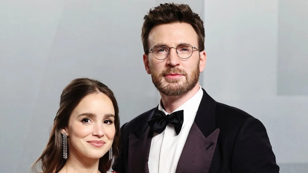chris evans wife