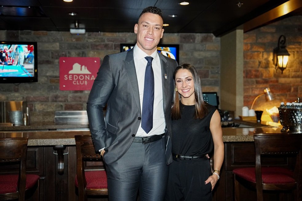 aaron judge wife